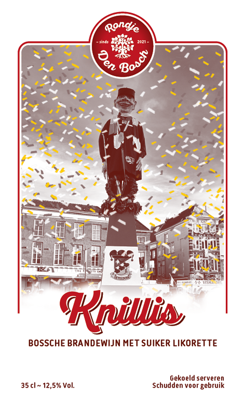 Rondje Den Bosch Knillis Brandewijn likorette, ontdek de smaak van Den Bosch